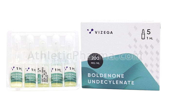 Boldenone Undecylenate (Vizega) ампула 1ml Boldenone Undecylenate (Vizega) ампула 1ml