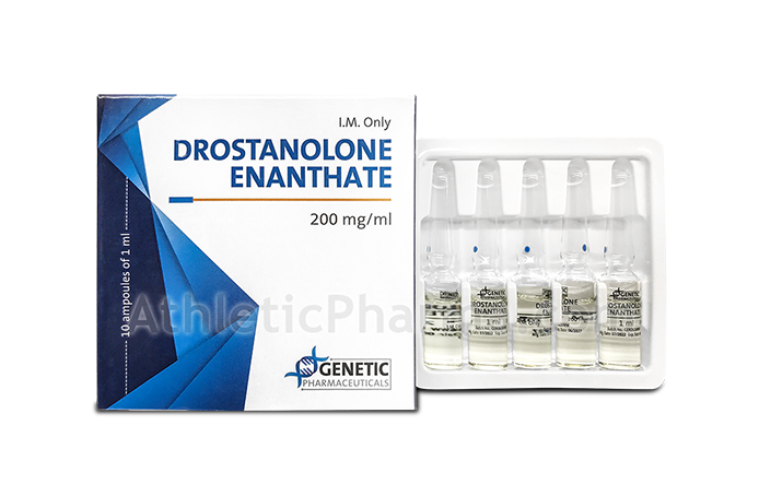 Drostanolone Enanthate (Genetic) ампула 1ml Drostanolone Enanthate (Genetic) ампула 1ml
