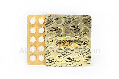 Oxiged 50mg (GD) 25tab в блистерах Oxiged 50mg (GD) 25tab в блистерах