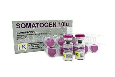 Somatogen 10IU (Lyka Labs) 1 флакон Somatogen 10IU (Lyka Labs) 1 флакон