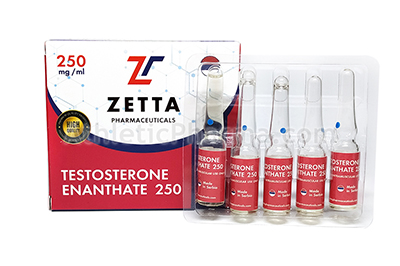 Testosterone Enanthate 250 (ZETTA) ампула 1ml Testosterone Enanthate 250 (ZETTA) ампула 1ml