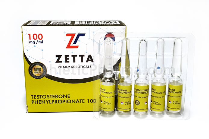 Testosterone Phenylpropionate 100 (ZETTA) ампула 1ml Testosterone Phenylpropionate 100 (ZETTA) ампула 1ml