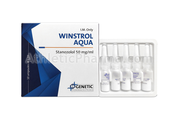 Winstrol Aqua (Genetic) ампула 1ml Winstrol Aqua (Genetic) ампула 1ml